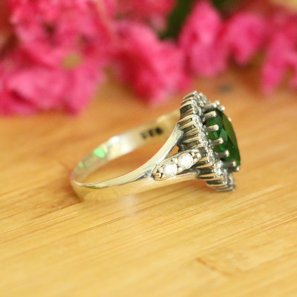 925 Sterling Silver and Cubic Zirconia rings - Picture 4 of 6